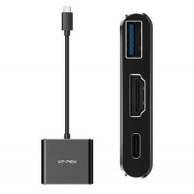 USB Hub XPPen 3v1 USB-C čierny

 obrázok produktu 1 z 5