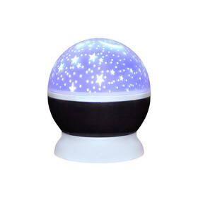 Dekoratívny LED projektor Solight multicolor, 9 režimov, otáčanie, USB, 4x AAA 

 obrázok produktu 1 z 4
