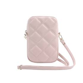 Taštička cez rameno Guess PU Quilted 4G Metal Logo ružová

 obrázok produktu 3 z 4