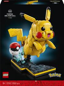 Stavebnica LEGO® Pokémon™ 72152 Pikachu a Pokébal 

 obrázok produktu 8 z 8