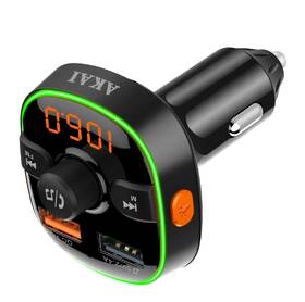 FM Transmitter AKAI FMT-52BT čierny

 obrázok produktu 3 z 5