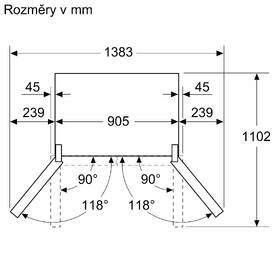 Americká chladnička Bosch KFD96APEA sivá

 obrázok produktu 16 z 18
