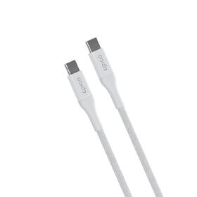 Kábel Epico USB-C/USB-C, PD 100 W, 0,3 m biely

 obrázok produktu 1 z 3