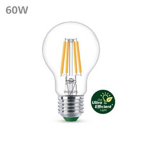 LED žiarovka Philips 60W, filament, A60, E27, teplá bílá 

 obrázok produktu 2 z 2