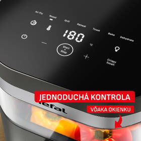 Fritéza teplovzdušná Tefal Easy Fry Infrared EY8328E0, 7 l sivá

 obrázok produktu 6 z 8