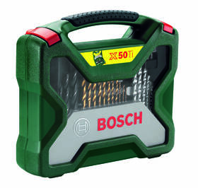 Sada náradia Bosch X-Line titan (50 ks) čierne/strieborné/zlaté/Titanium

 obrázok produktu 1 z 2