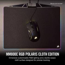 Podložka pod myš Corsair RGB Polaris Cloth 35 x 26 cm čierna

 obrázok produktu 1 z 5