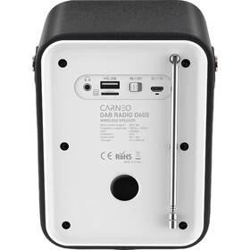 Rádioprijímač s DAB+ Carneo D600 čierny/biely

 obrázok produktu 4 z 4