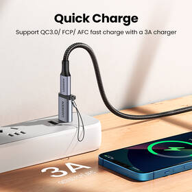 Redukcia UGREEN USB-C/USB 3.0 sivá

 obrázok produktu 3 z 6