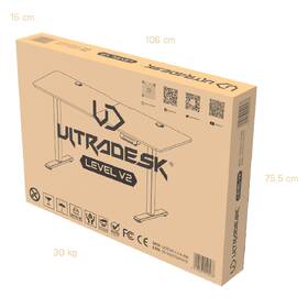 Herný stôl ULTRADESK LEVEL V2 

 obrázok produktu 10 z 10
