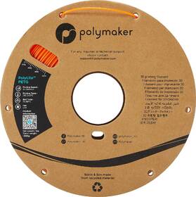 Tlačová struna (filament) Polymaker PolyLite PETG, 1,75 mm, 1 kg oranžový

 obrázok produktu 1 z 2