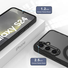 Kryt na mobil WG Iron Eye MagSafe na Samsung Galaxy S24 5G čierny

 obrázok produktu 5 z 6