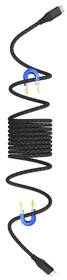 Kábel WG USB-C/USB-C 60W, 3A, magnetický, 1m čierny

 obrázok produktu 2 z 3
