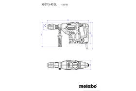 Kladivo Metabo KHEV 5-40 BL 600765500 

 obrázok produktu 4 z 4