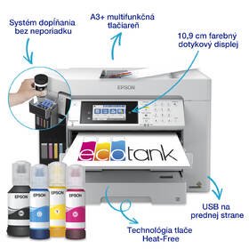 Tlačiareň multifunkčná Epson EcoTank L15180 biela

 obrázok produktu 3 z 14