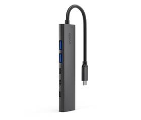 USB Hub Epico UltraHub 6in1 Slim Alu EH20 USB-C čierny

 obrázok produktu 1 z 3