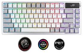Klávesnica Asus ROG AZOTH (ROG NX Snow/PBT ) - US biela

 obrázok produktu 1 z 12