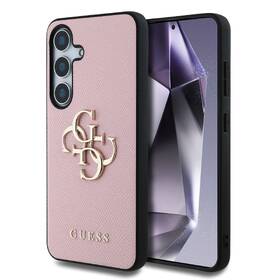 Kryt na mobil Guess PU Grained 4G Metal Logo na Samsung Galaxy S25 ružový

 obrázok produktu 3 z 6