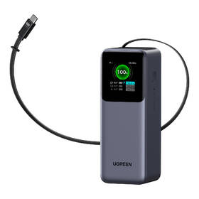 Powerbank UGREEN 20000 mAh, 165W sivý

 obrázok produktu 1 z 7