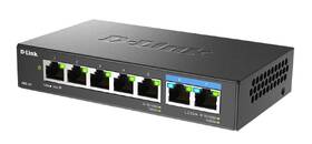 Switch D-Link DMS-107/E 7-Port Multi-Gigabit čierny

 obrázok produktu 1 z 2