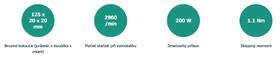 Kotúčová brúska Metabo DS 125 M 604125000 

 obrázok produktu 3 z 4