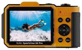 Digitálny fotoaparát Rollei Sportsline 64 Pro oranžový

 obrázok produktu 3 z 15