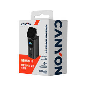 Powerbank Canyon OnPower 150 15000mAh Aluminium sivá

 obrázok produktu 8 z 8