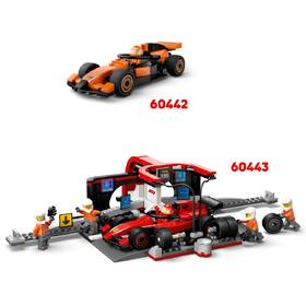 Stavebnica LEGO® City 60445 Kamión F1® s autami RB20 a AMR24 F1® 

 obrázok produktu 3 z 9