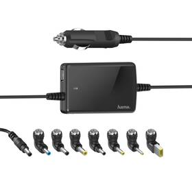 Sieťový adaptér Hama univerzálny pre notebook do auta, 15-19 V, 70 W, slim 

 obrázok produktu 1 z 1