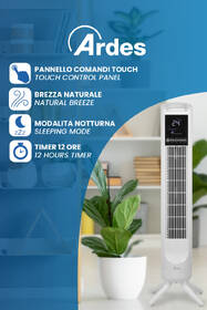 Ventilátor stĺpový Ardes 5T803 biely

 obrázok produktu 6 z 7