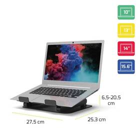 Podstavec pre notebooky PORT CONNECT Aluminium Stand čierny

 obrázok produktu 4 z 9