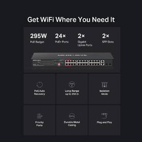 Switch Mercusys MS128GP čierny

 obrázok produktu 3 z 9