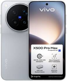 Mobilný telefón vivo X500 Pro Max 5G 12 GB / 1 TB - Professional Creator Kit sivý

 obrázok produktu 12 z 14