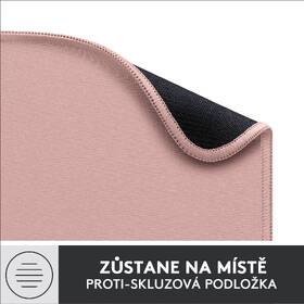 Podložka pod myš Logitech Mouse Pad Studio Series, 20 x 23 cm ružová

 obrázok produktu 4 z 10