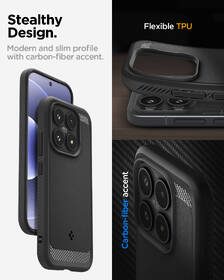Kryt na mobil Spigen Rugged Armor na Xiaomi 17 čierny

 obrázok produktu 13 z 16