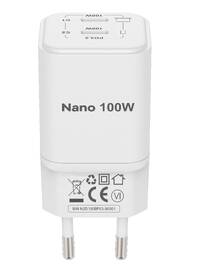 Nabíjačka do siete Cubenest PD Nano Adapter 100W N2D100 biela

 obrázok produktu 4 z 11