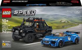 Stavebnica LEGO® Speed Champions 77264 Jaguar Project 7 a Land Rover Defender 

 obrázok produktu 4 z 9