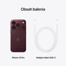 Mobilný telefón Apple 256 GB burgundsky červený 

 obrázok produktu 9 z 10