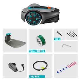 Robotická kosačka Gardena 15202-32 (s batériou) 

 obrázok produktu 7 z 8