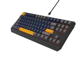 Klávesnica Genesis THOR 230, TKL, RGB, Outemu Panda, US layout, modro-šedá, čierna 

 obrázok produktu 5 z 9