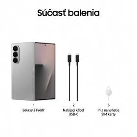 Mobilný telefón Samsung Galaxy Z Fold7 5G 12 GB / 512 GB strieborný

 obrázok produktu 9 z 18