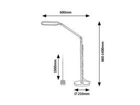 Stojacia lampa Rabalux Draco 2310 čierna

 obrázok produktu 8 z 8