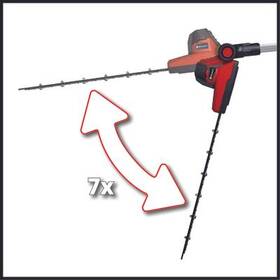 Nožnice na živý plot Einhell GC-HH 18/45 Li T-Solo (bez batérie) 3410585 

 obrázok produktu 2 z 7