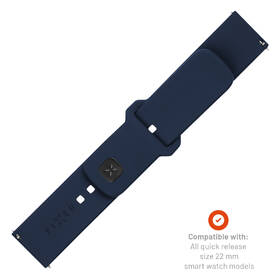Remienok FIXED Silicone Sporty Strap s Quick Release 22mm modrý

 obrázok produktu 3 z 5