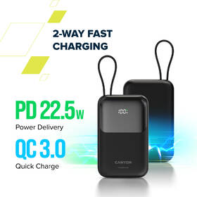 Powerbank Canyon OnPower 101 PD22,5W 10 000 mAh čierny

 obrázok produktu 11 z 15