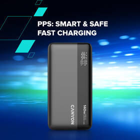Powerbank Canyon PB-240, 25000 mAh sivá

 obrázok produktu 15 z 23