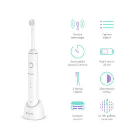 Zubná kefka TrueLife SonicBrush Junior J100 biela

 obrázok produktu 3 z 11