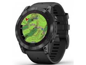 Inteligentné hodinky Garmin fenix 7X Pro Sapphire Solar - Titan Carbon Grey / Black Silicone Band 

 obrázok produktu 2 z 11