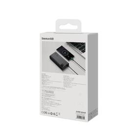 Powerbank Baseus Adaman 40000 mAh 22,5W 3x USB-A/micro USB/USB-C čierny

 obrázok produktu 11 z 11
