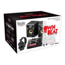 Mixážny pult Hercules DJControl Inpulse 300 MK2 + repro Monitor 42 + DJ sluchátka HDP DJ60 čierny

 obrázok produktu 9 z 9